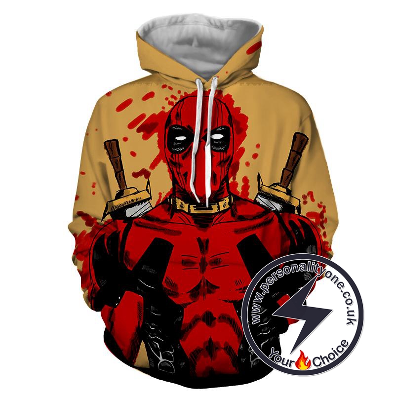 deadpool adidas hoodie